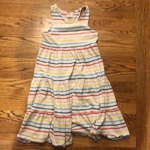 Hanna Anderson rainbow stripe dress